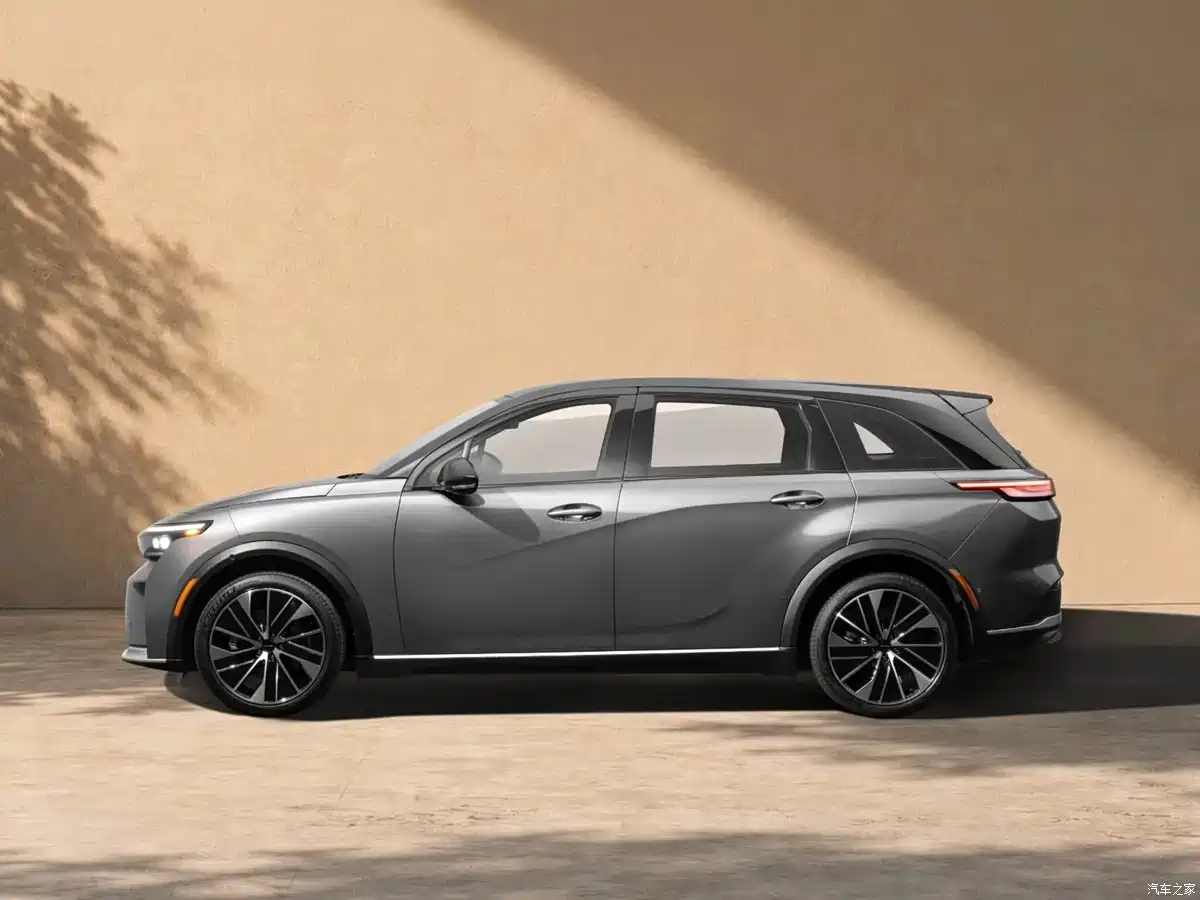 2026 Foxconn Cavira electric SUV side profile with two-tone roof