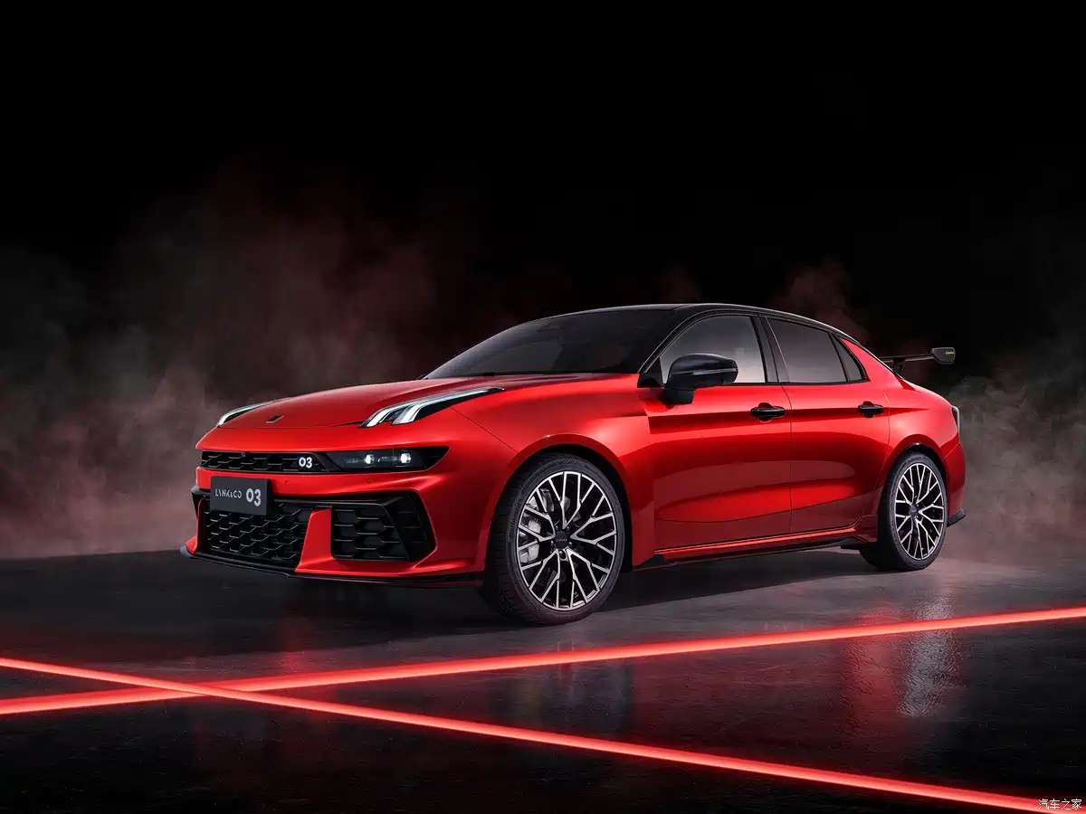 2027 Lynk & Co 03 Gets Factory Wide Body Kit, Red Paint and More Power